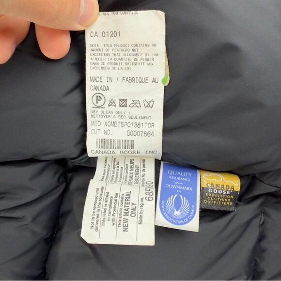 Canada Goose Men's Size 2XL Ontario Heritage Parka 6528M Tan w/Coyote Fur Winter - Picture 16 of 16